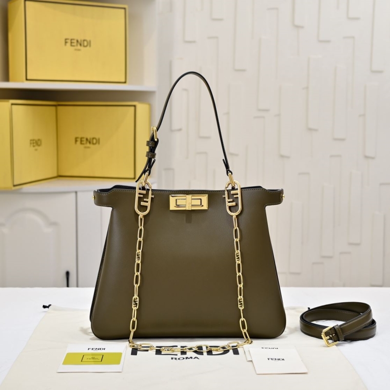 F**di top handle bags